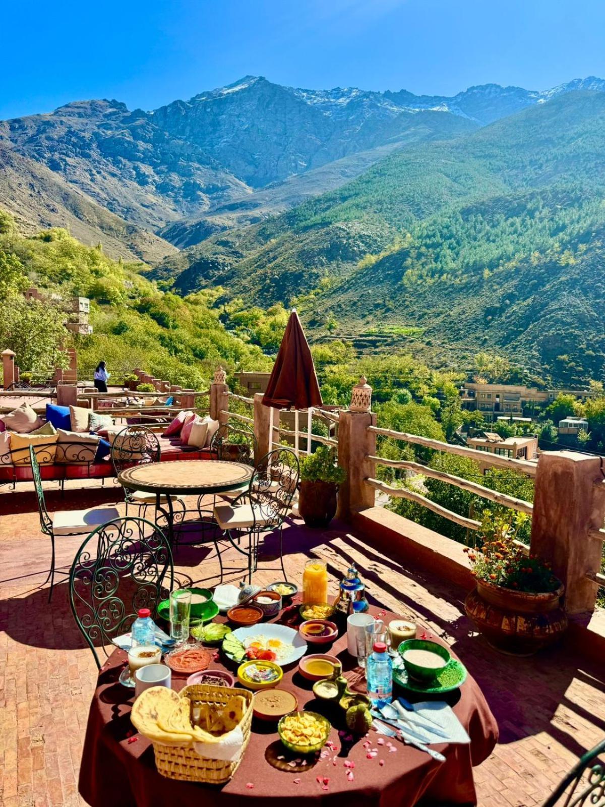 Aux Lumieres Du Toubkal Light Of Toubkal Hotel อิมลิล ภายนอก รูปภาพ